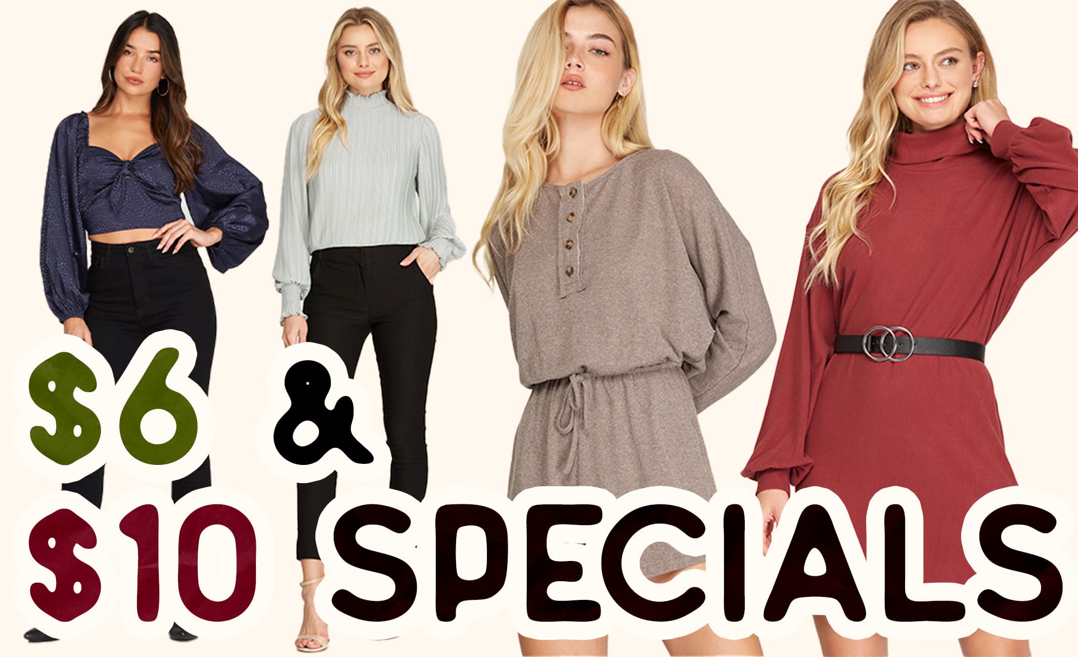 <$6 SPECIALS>